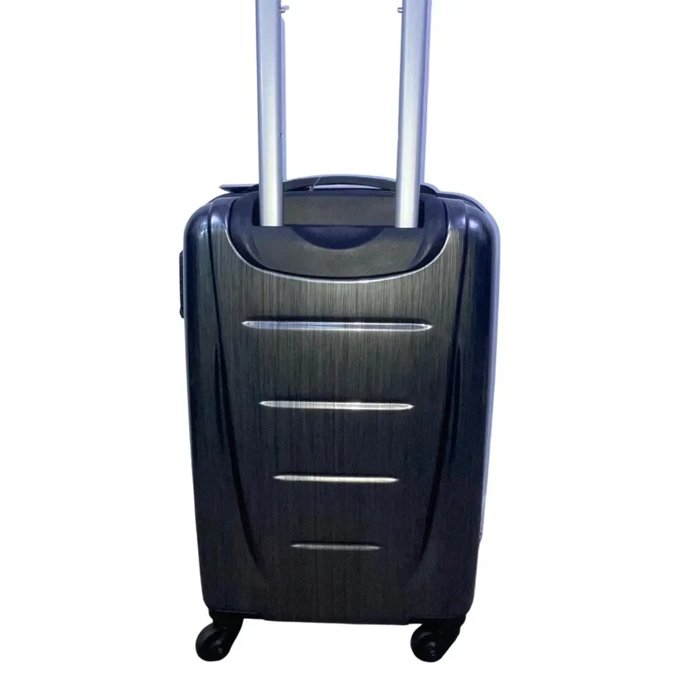 Samsonite Charcoal Hardshell TSA Lock Telescopic Handle Spinner Travel Luggage